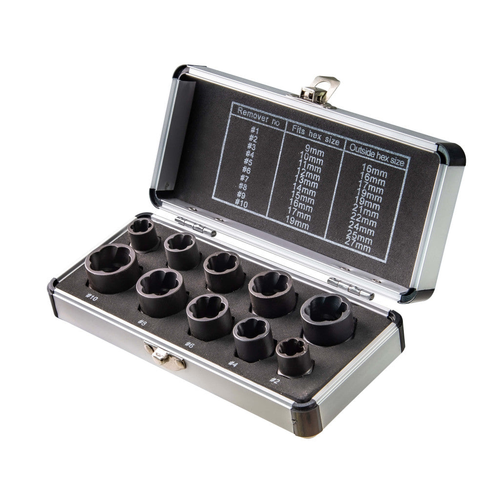 Комплект екстрактори 9-19мм, 3/8", 10 бр. ТМР – Top Master Pro
