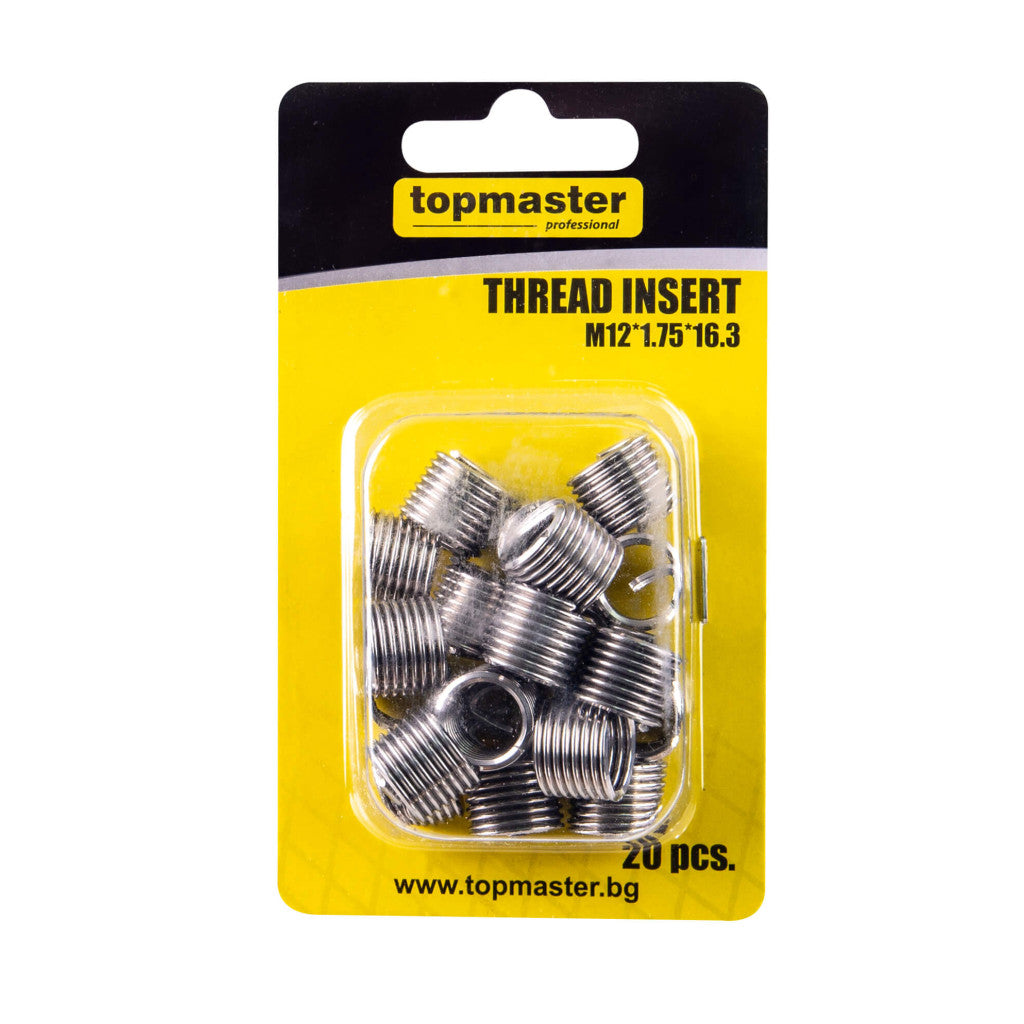 Резбови приставки M12*1.75*16.3, 20бр. Topmaster Professional – Top Master Pro