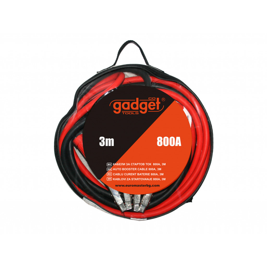 Кабели за стартов ток 800A 3.0m GADGET – Gadget