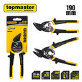 Ножица за ламарина усилена лява 190mm TMP – Top Master Pro