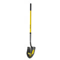 Лопата кръгла с педал и дръжка фибростъкло 1500mm Topmaster Professional Top Master Pro - BGShopping.net