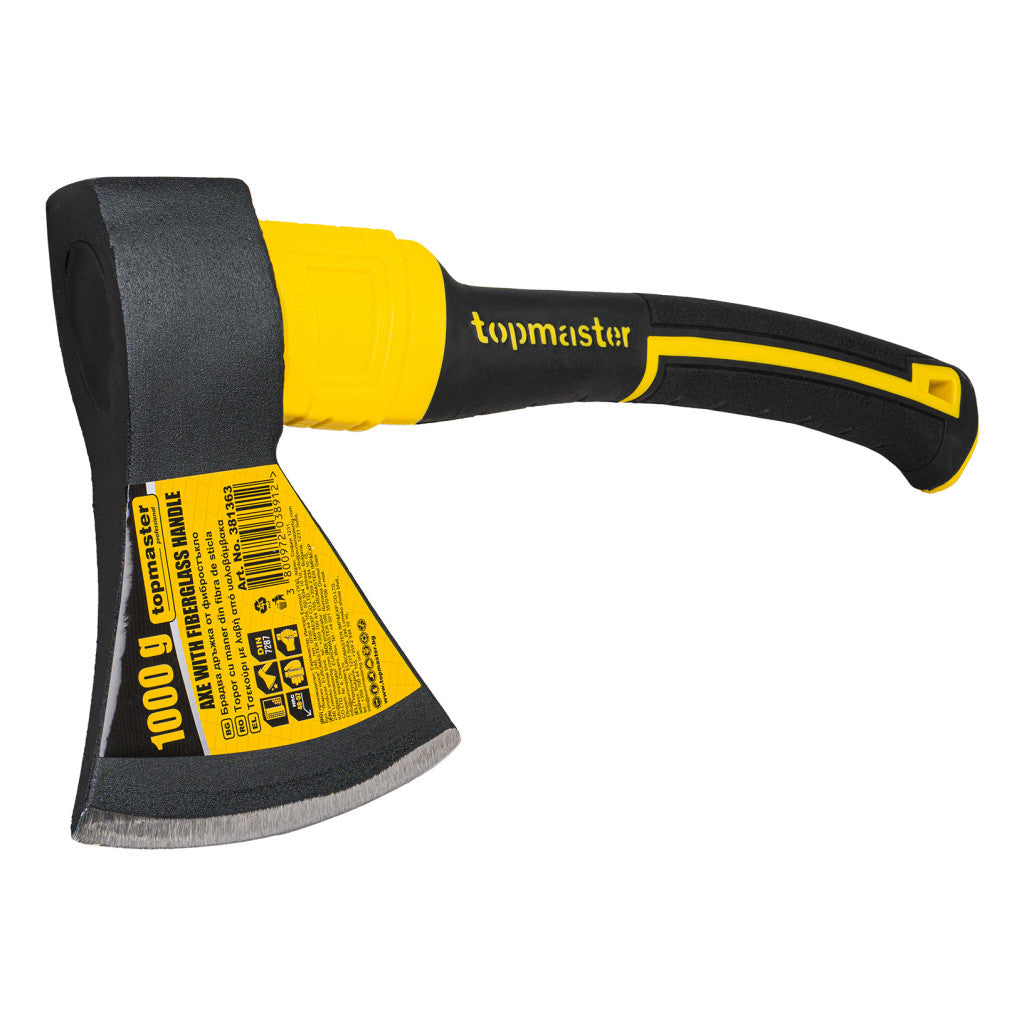 Брадва с дръжка от фибростъкло 1000g TMP – Top Master Pro