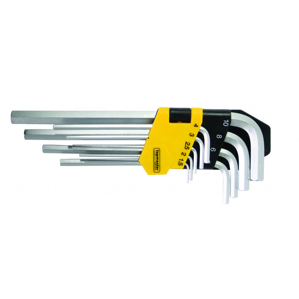 Шестограми 1.5-10mm к-т 9бр CR-V Topmaster Professional – Top Master Pro