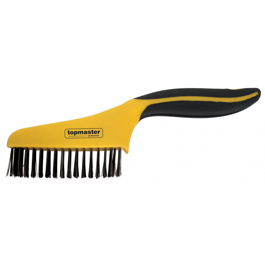 Четка телена 4 реда 250mm Topmaster Professional – Top Master Pro