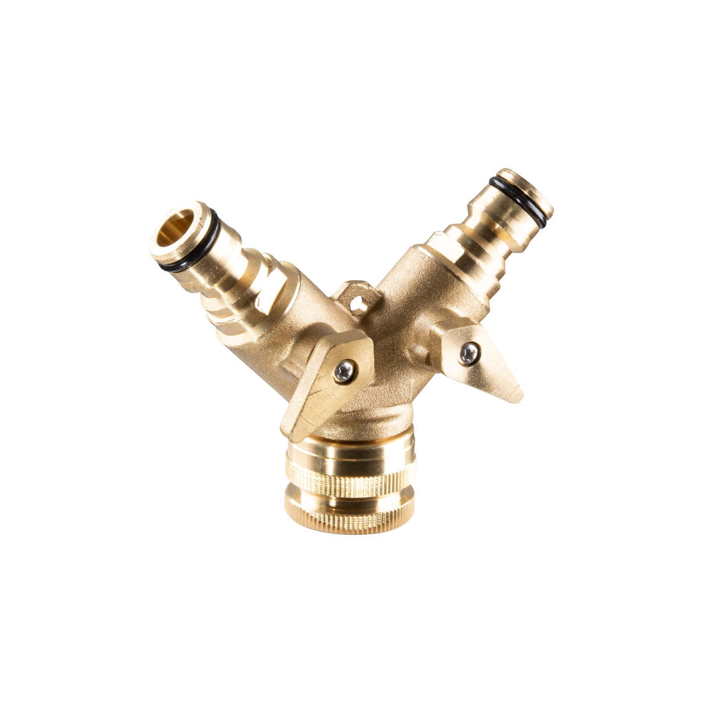 Разклонител-бърза връзка, 3/4",1/2" вътрешна резба,месинг TG GADGET – Top Garden