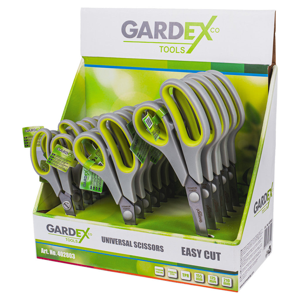 Универсални ножици 18х в дисплей бокс EASY CUT GX – Gardex