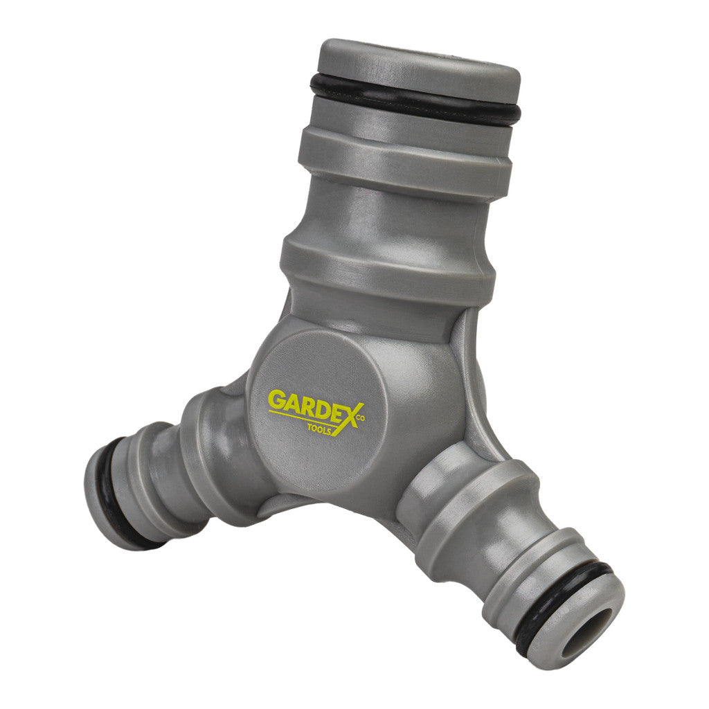 Разконител 3-посочен с мъжки бързи връзки 1"2х1/2" STRONG GX – Gardex