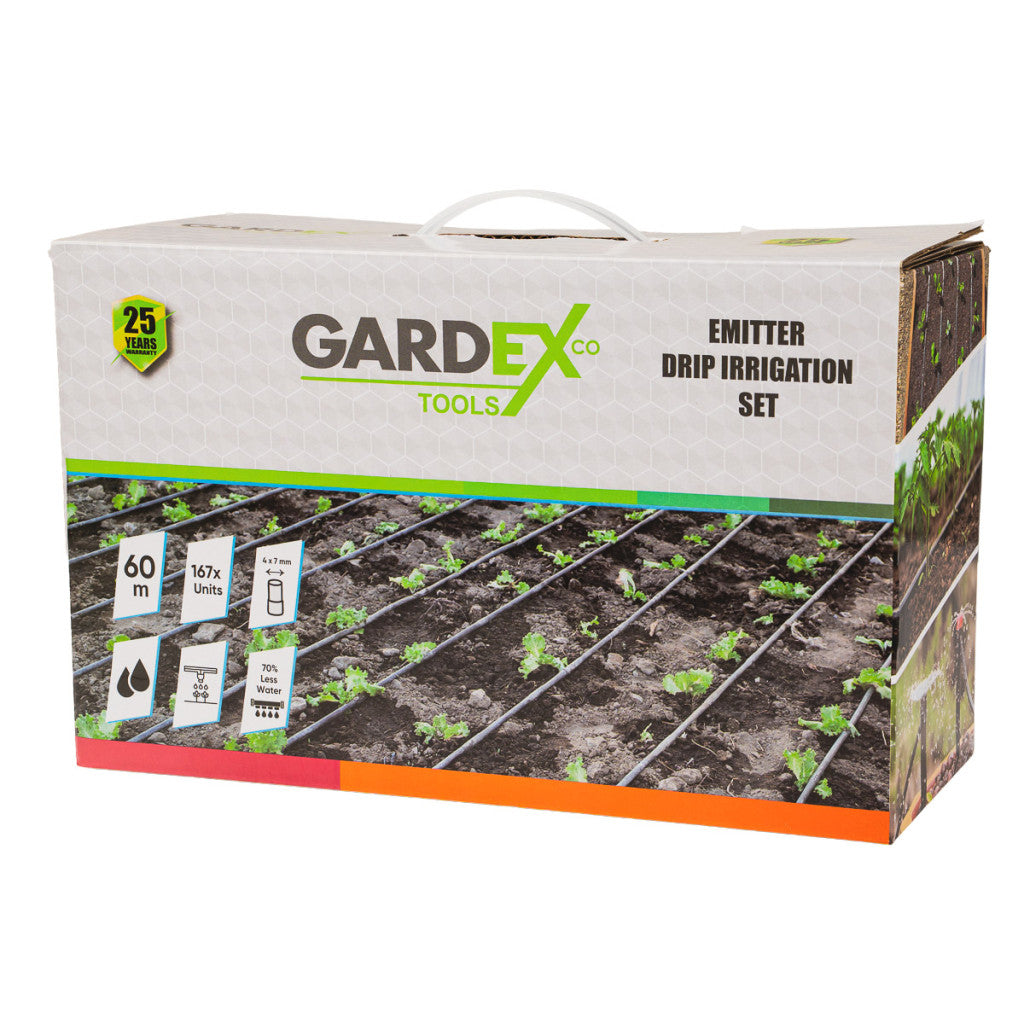 К-кт капково напояване с емитери 60м 167х части HARVEST GX – Gardex