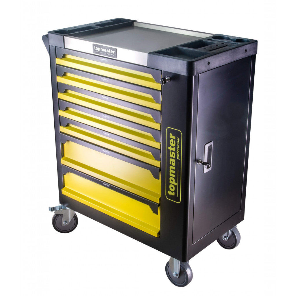 Количка за инструменти 7 чекмеджета 182 части Topmaster Professional – Top Master Pro