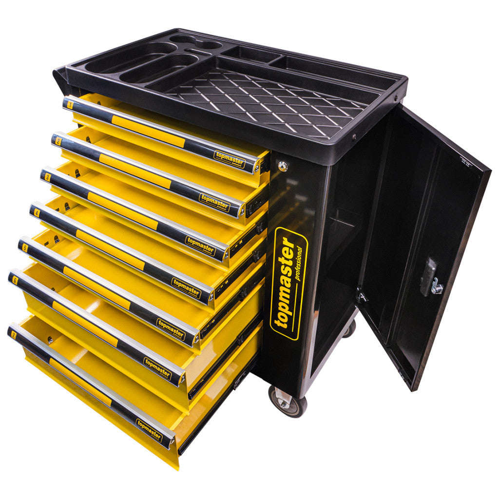 Количка за инструменти 7 чекмеджета Topmaster Professional – Top Master Pro
