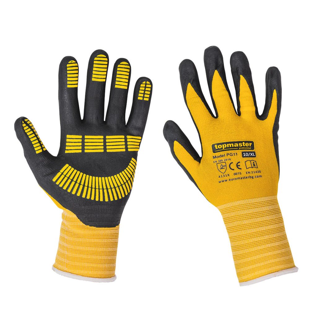 Ръкавици за механична работа PG11 GRIP Topmaster Professional