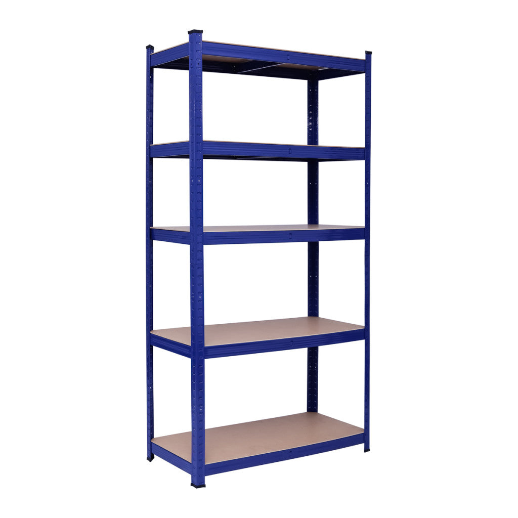 Стелаж метален син 5 MDF рафта x 175 kg, 1800х900х400 Top Strong BGShopping.net