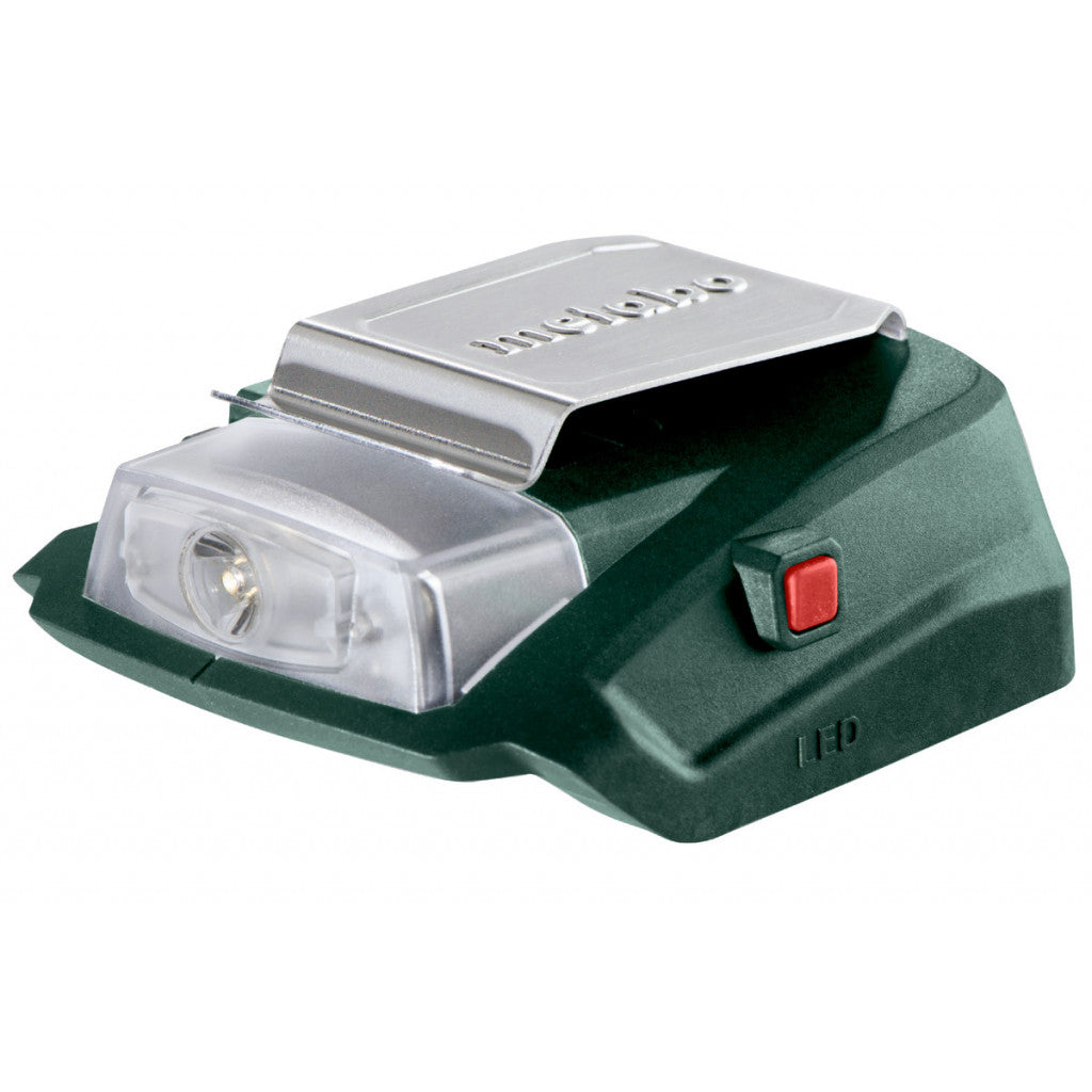 Зарядно USB акум. 2 А + фенер METABO PA 14.4-18 LED Metabo - BGShopping.net