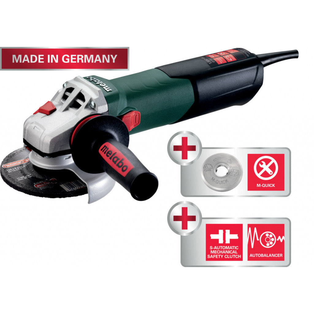 Ъглошлайф 125mm 1550W METABO WEVA 15-125 Quick Metabo - BGShopping.net