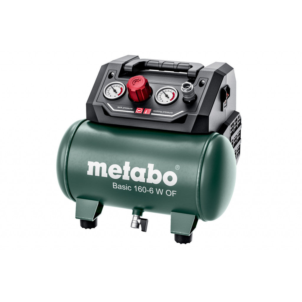 Компресор безмаслен 6 л 0.9kW METABO BASIC 160-6 W OF – Metabo