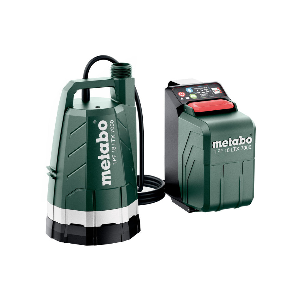 Помпа потопяема, Акумулаторна, TPF 18 LTX 7000 Metabo BGShopping.net