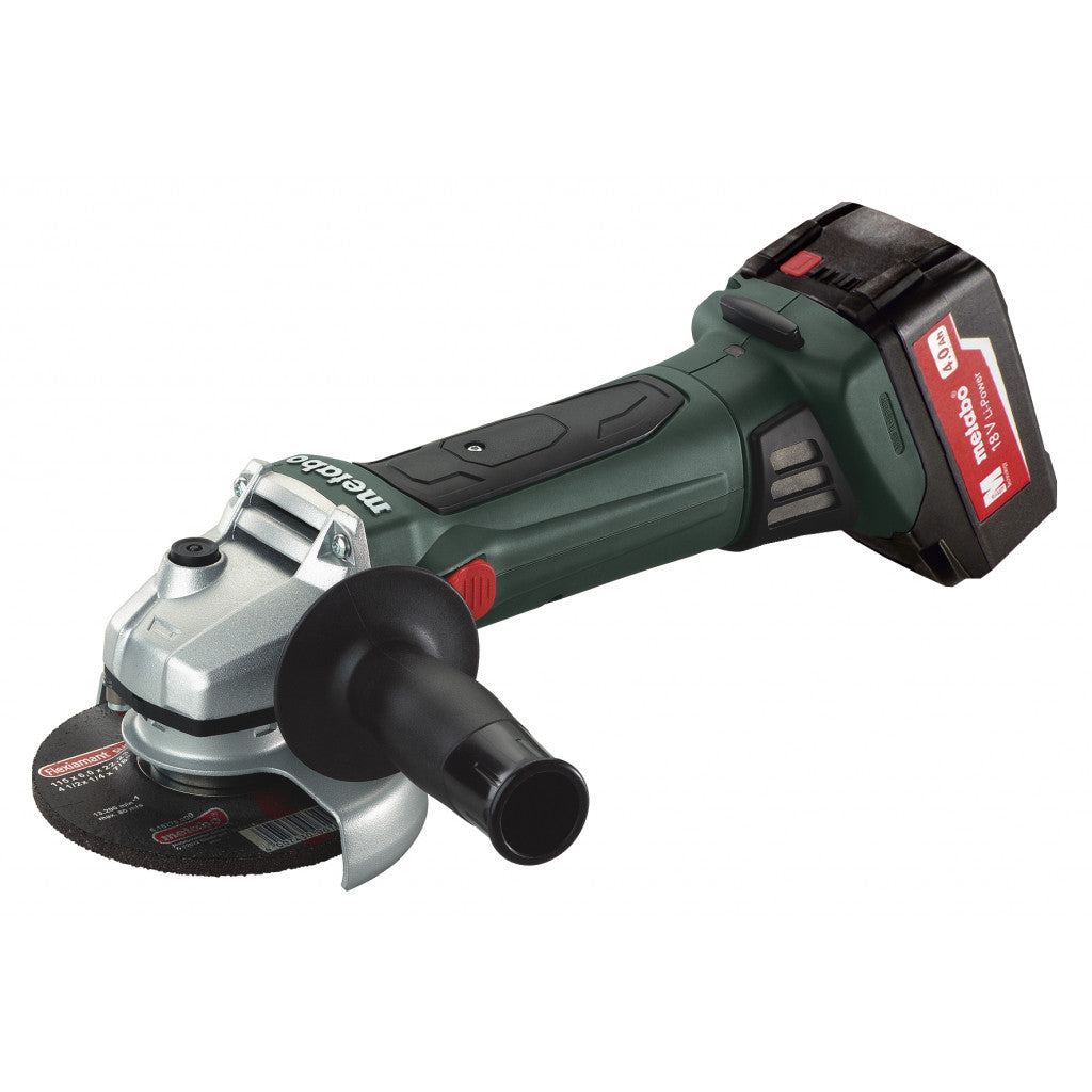 Ъглошлайф акум. 125mm METABO W 18 LTX 125 2X4.0Ah Metabo BGShopping.net
