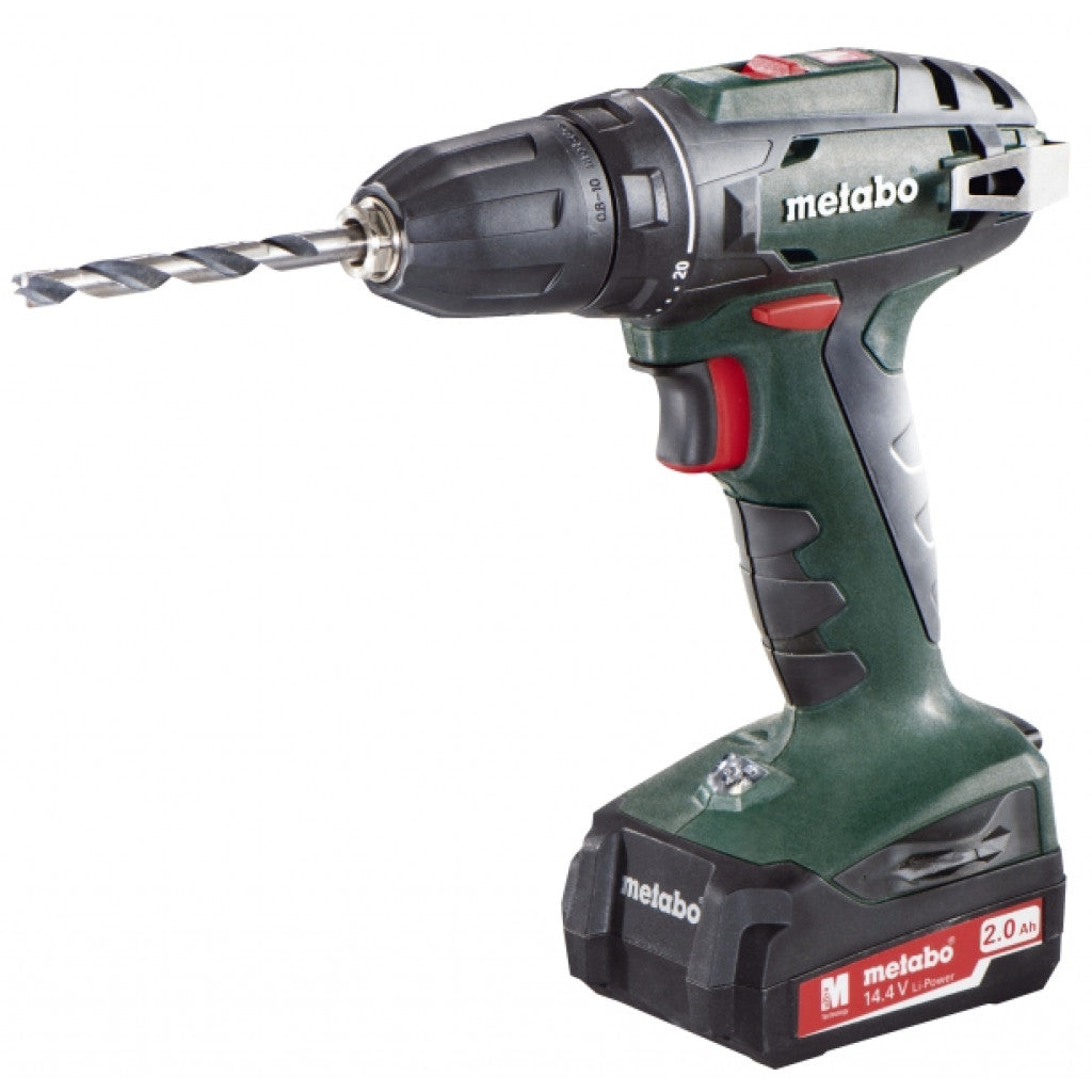 Винтоверт акум. 14.4V 40Nm METABO BS 14.4 2x2.0AH 10mm Metabo - BGShopping.net