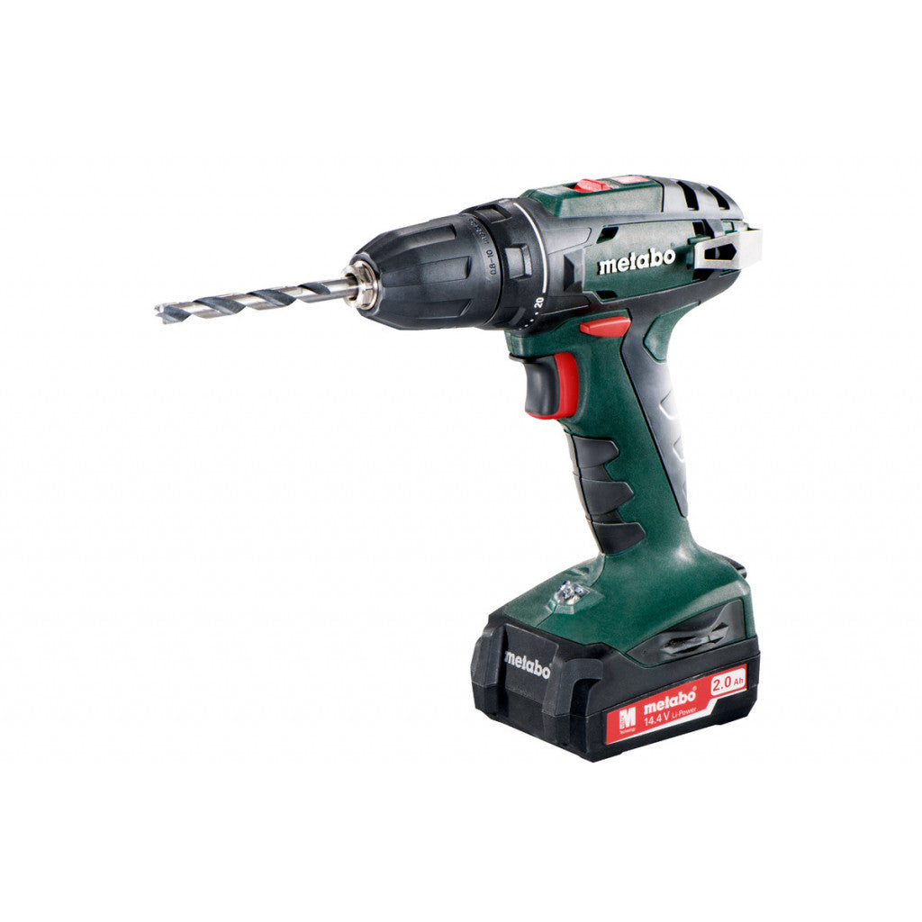 Винтоверт акум. 14.4V 40Nm METABO BS 14.4 2x2.0AH 13mm Metabo - BGShopping.net