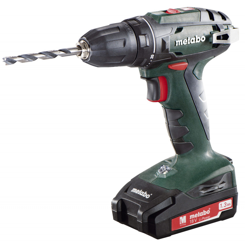 Винтоверт акум. 18V 48Nm METABO BS 18 2x1.3AH Metabo - BGShopping.net