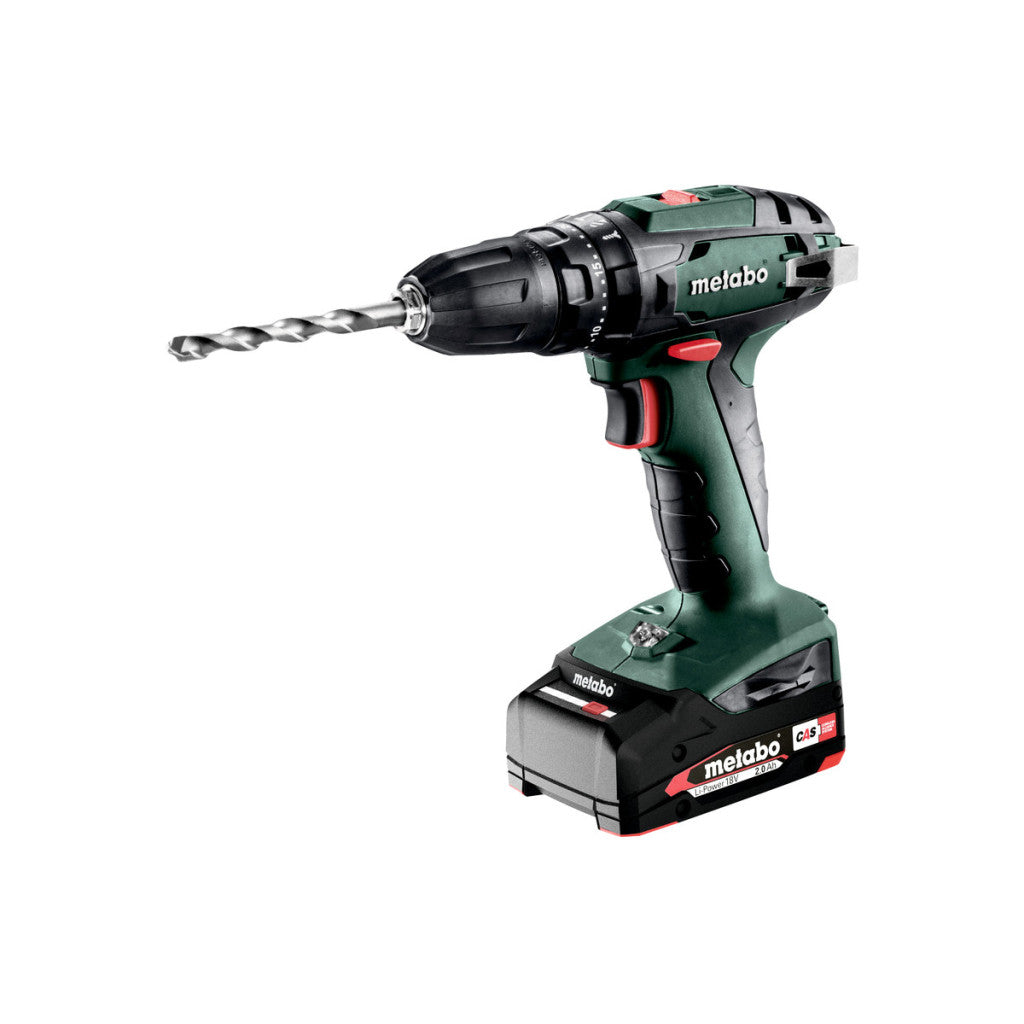 Бормашина акум. ударна 18V 48Nm METABO SB 18 2X2.0Ah Metabo - BGShopping.net