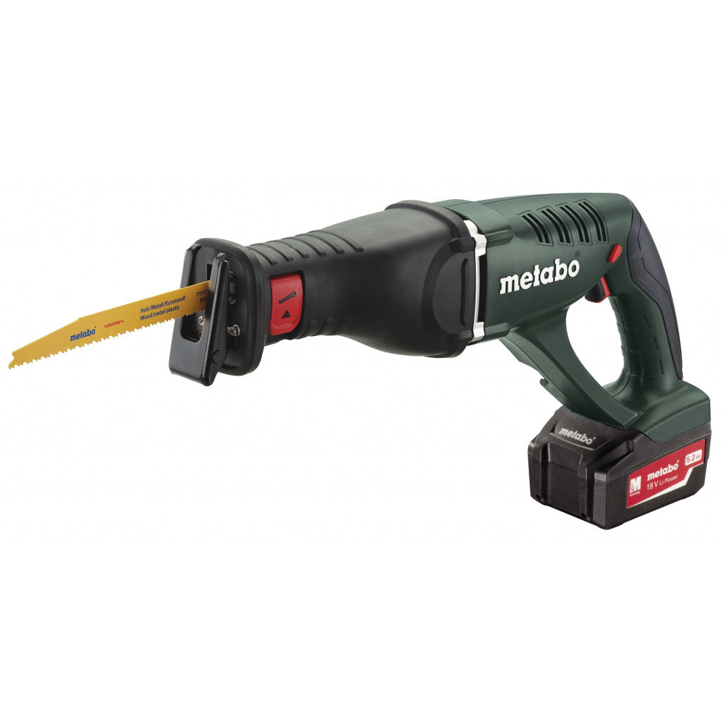 Саблен трион акумулаторен 18V METABO ASE 18 LTX 2x5.2Ah Metabo - BGShopping.net