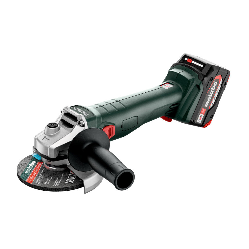 Ъглошлайф акум. 125mm METABO W 18 7-125 2x4.0 Ah Metabo - BGShopping.net