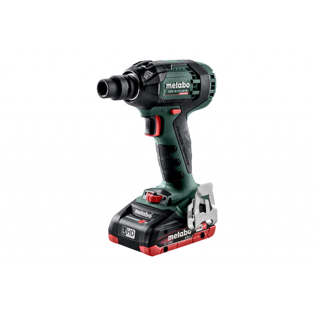 Гайковерт акум. 18V 300Nm METABO SSW 18 LTX BL 2X4.0 Ah LiHD Metabo - BGShopping.net