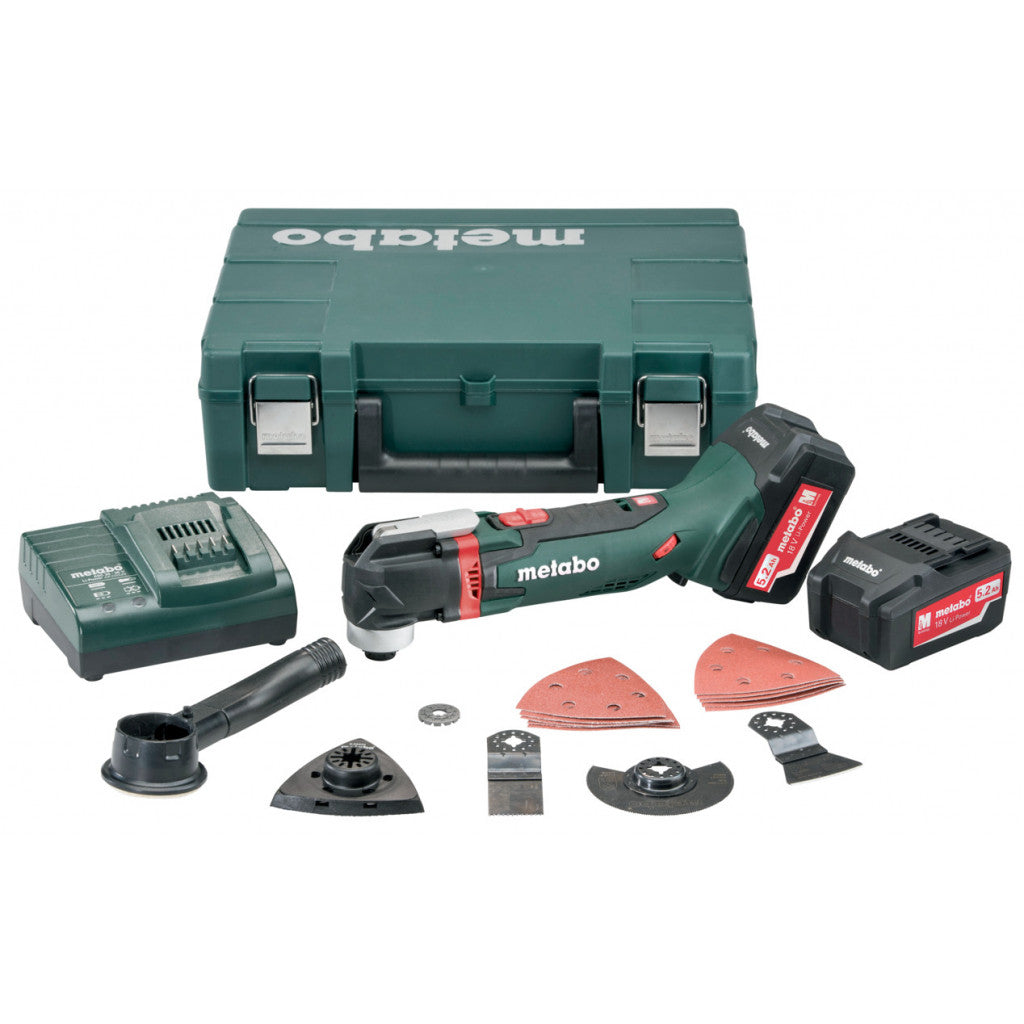 Мултишлайф акум. 18V METABO MT 18 LTX 2x5.2 Ah LiIon Metabo - BGShopping.net
