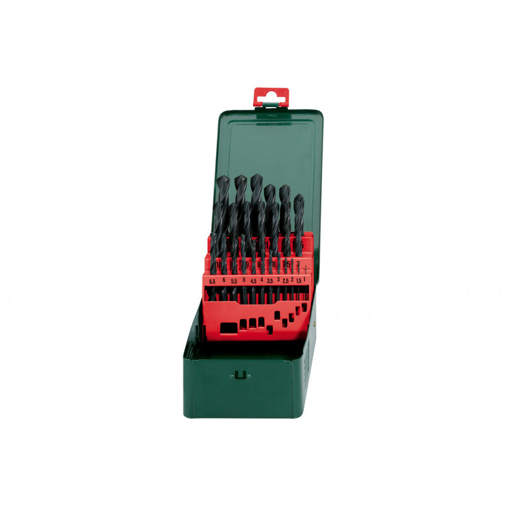 Свредла HSS-R 1 - 13mm к-кт 25 части – Metabo