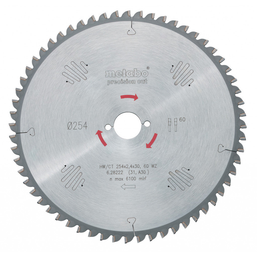 Диск за циркуляр 315х2.8х30.0mm 84 WZ 10° Metabo BGShopping.net