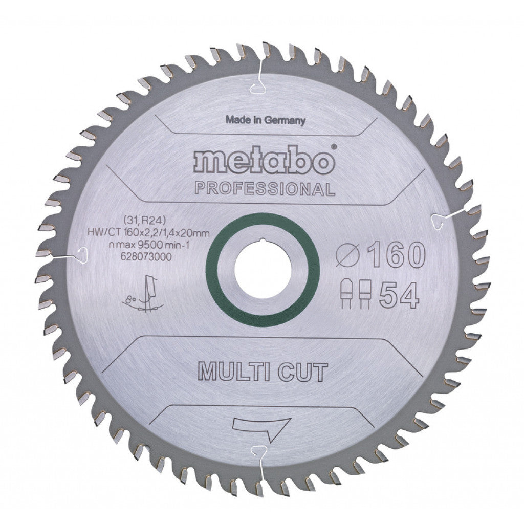 Диск за циркуляр 190x2.2x30mm 56 FZ/TZ 8° pos Metabo BGShopping.net