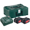 Акумулатори к-т 18V ASC 30-36 + 2x5.2 Ah LiPower + Metaloc Metabo - BGShopping.net