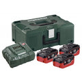 Акумулатори к-т 18V ASC 30-36 + 3x5.5 Ah LiHD + Metaloc II Metabo BGShopping.net