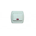 Ключ двоен светещ бял MAKALON MK-SW02 Makalon - BGShopping.net