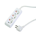 Разклонител 3 гнезда с кабел 1.5m х1.5mm2 MK