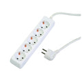 Разклонител 5 гнезда с кабел 3.0m х1.5mm2 MK