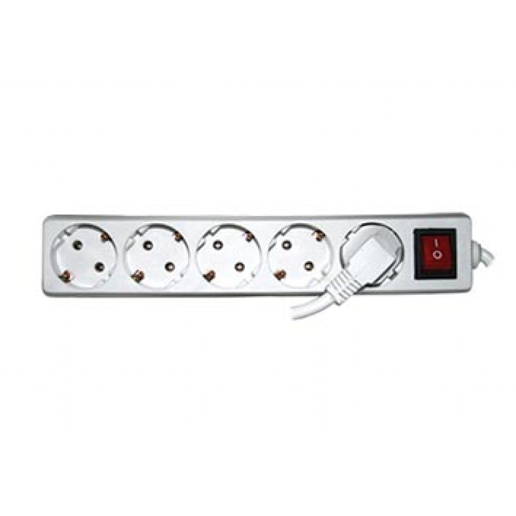 Разклонител 5 гнезда с кабел 3.0m х1.5mm2 с ключMK – Makalon