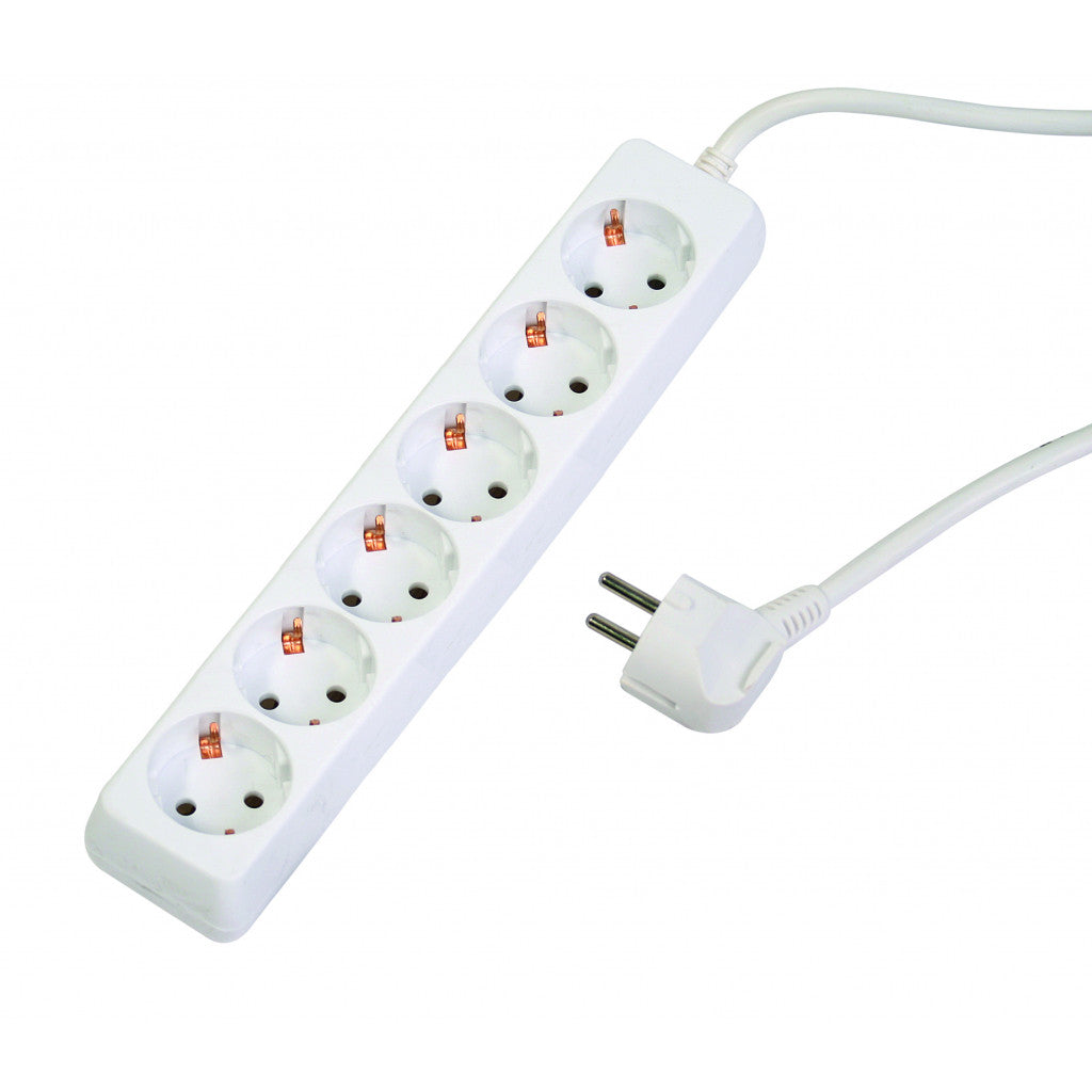 Разклонител 6 гнезда с кабел 1.5m х1.5mm2 MK – Makalon