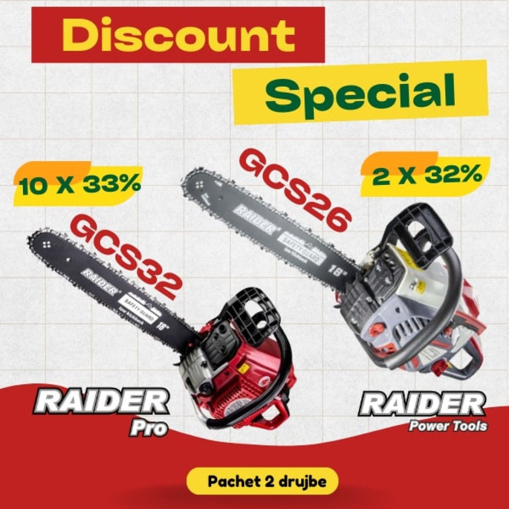 Pachet promo - 10 buc.RD-GCS32 & 2 buc.RDP-GCS26 Raider Pro - BGShopping.net