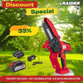 Pachet promo - RDP-KCCS20 & Set incarcator si baterie 4Ah Raider Pro - BGShopping.net