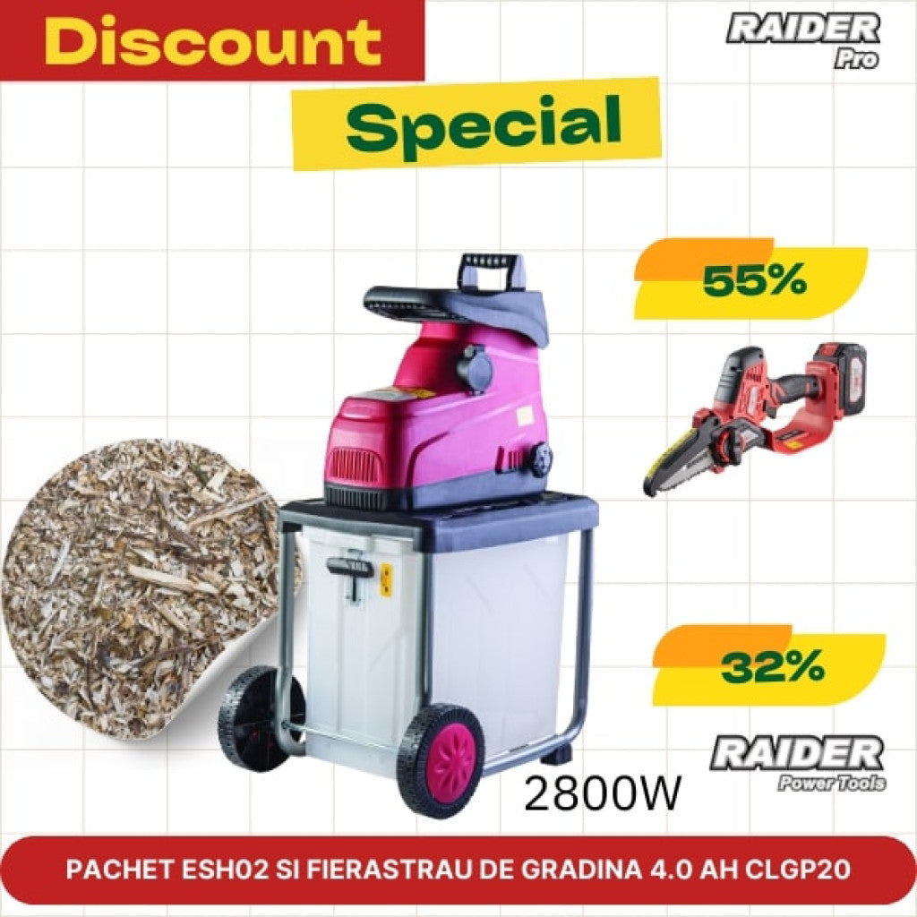 Pachet promo - RD-ESH02 & RDP-CLGP20 Raider Pro BGShopping.net