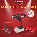 Pachet promo -RDP-KCD20 in cutie&Set incarcator si 2 bat 2Ah Raider Pro BGShopping.net