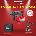 Pachet promo - RDP-YBRH20 & Set incarcator si 2 baterii 4Ah Raider Pro BGShopping.net