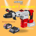 Pachet promo - RDP-BMBRH20 & Set incarcator si baterie 4Ah Raider Pro - BGShopping.net