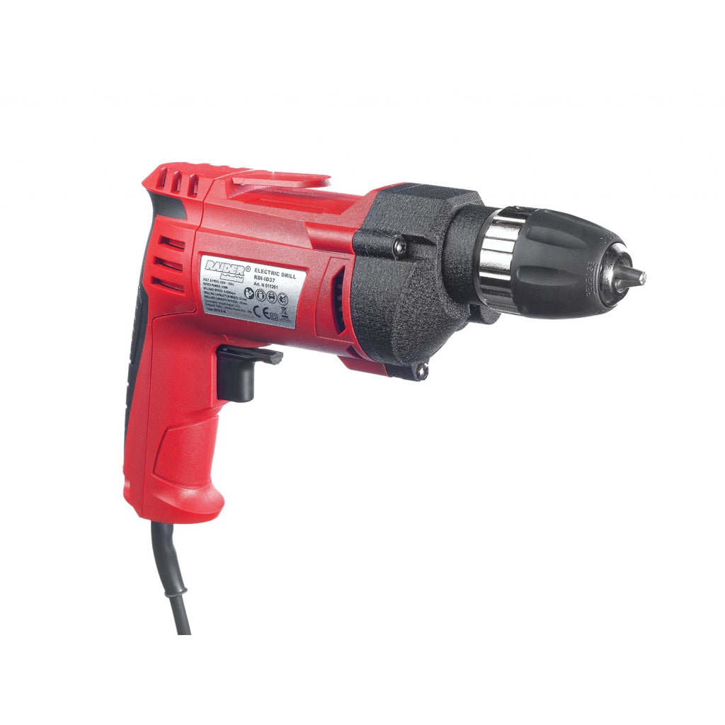 Бормашина 510W 10mm самоз. патр. метален корпус RAIDER INDUSTRIAL RDI-ID37 - снимка 2