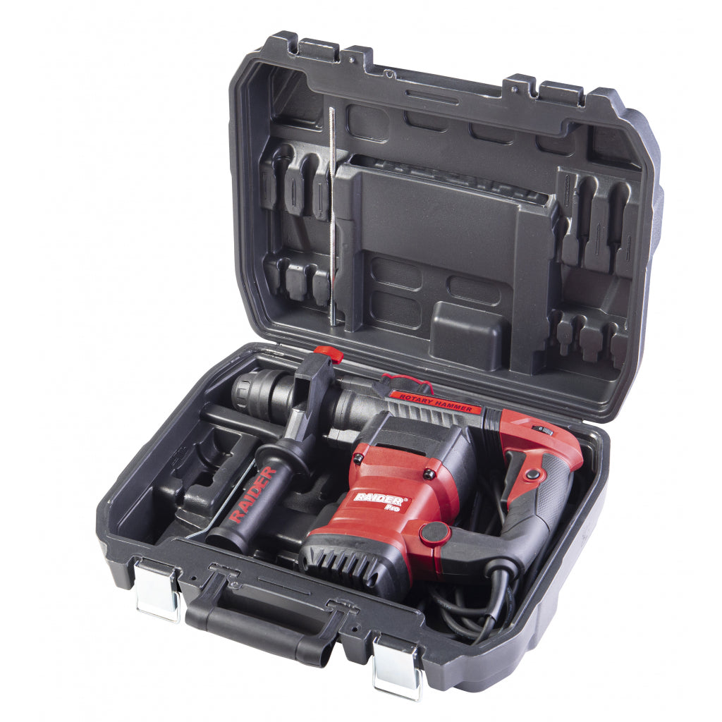 Перфоратор 1800W 35mm SDS-plus 6J рег. обороти RAIDER PRO RDP-HD56 - снимка 2