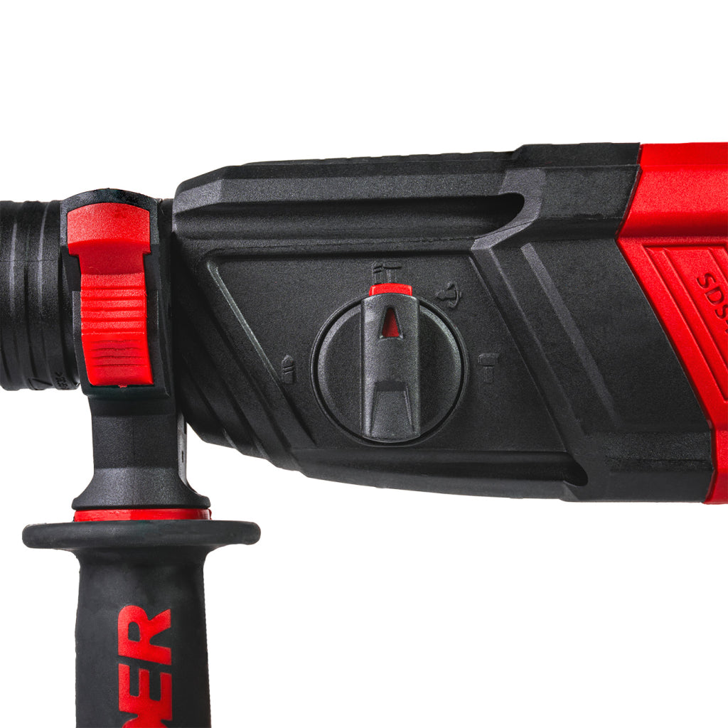 Перфоратор 800W 2.8kg 26mm 2.8J 4 функции куфар RD-HD62 - снимка 2