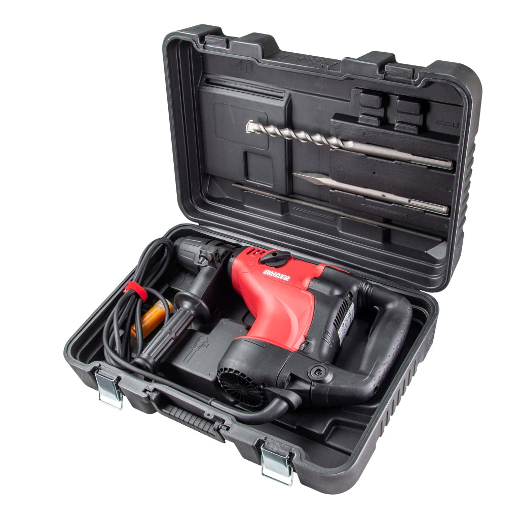 Перфоратор 1100W 6.7kg 40mm SDS-max 10J куфар RAIDER PRO RDP-HD59 - снимка 2