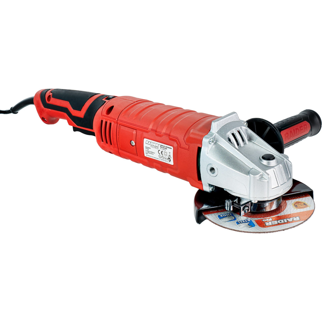 Ъглошлайф 125mm 1150W рег. обороти RAIDER RD-AG39 - снимка 2